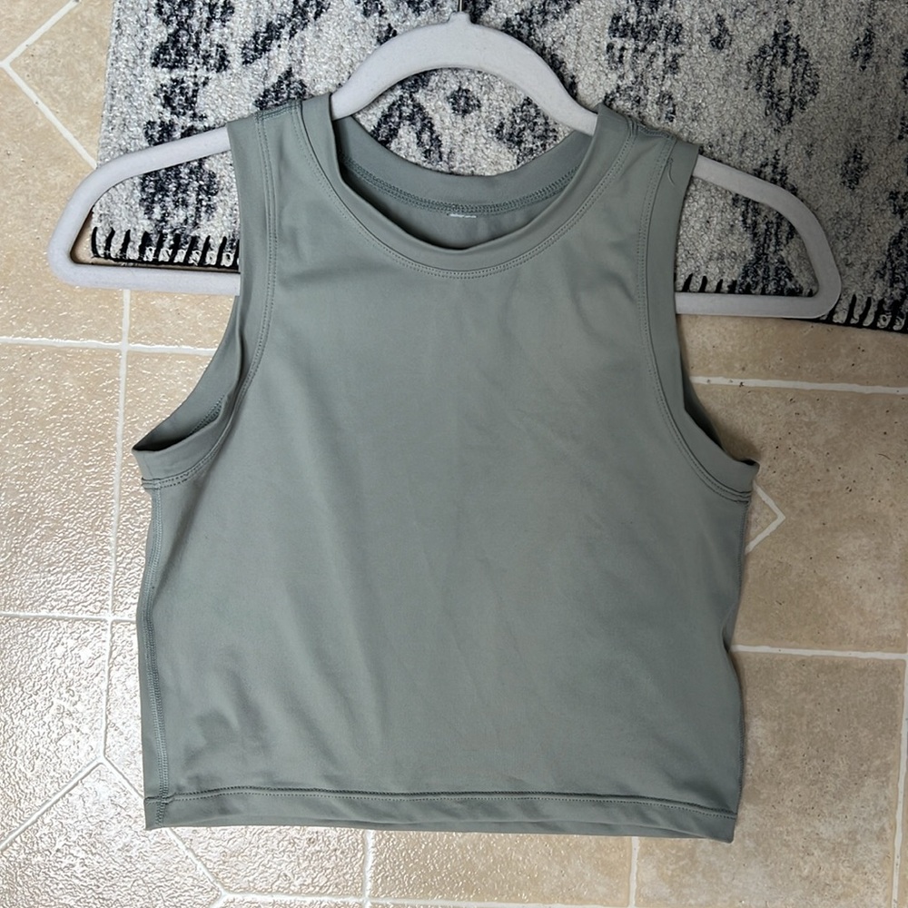Paragon sage crop top